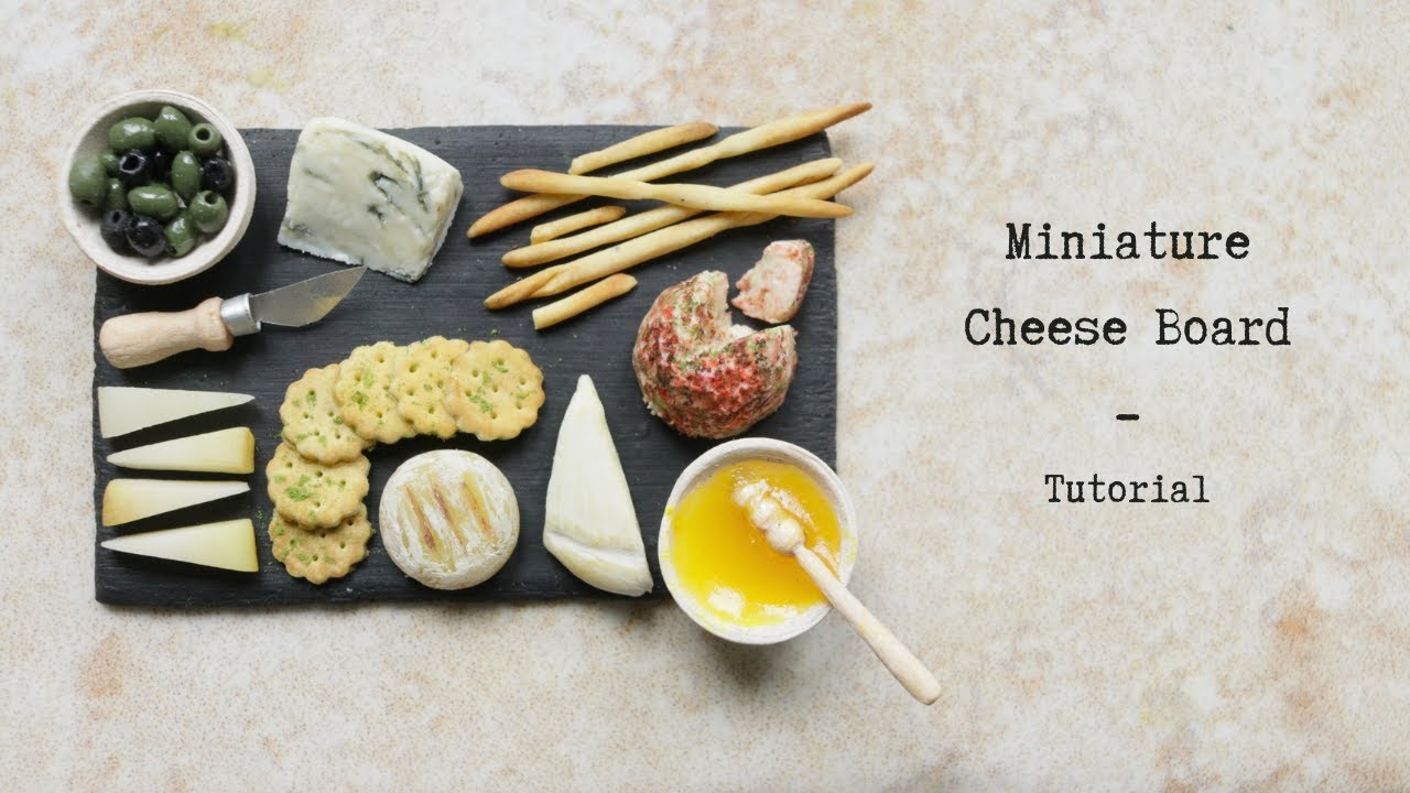 Miniature Cheese Board - Tutorial