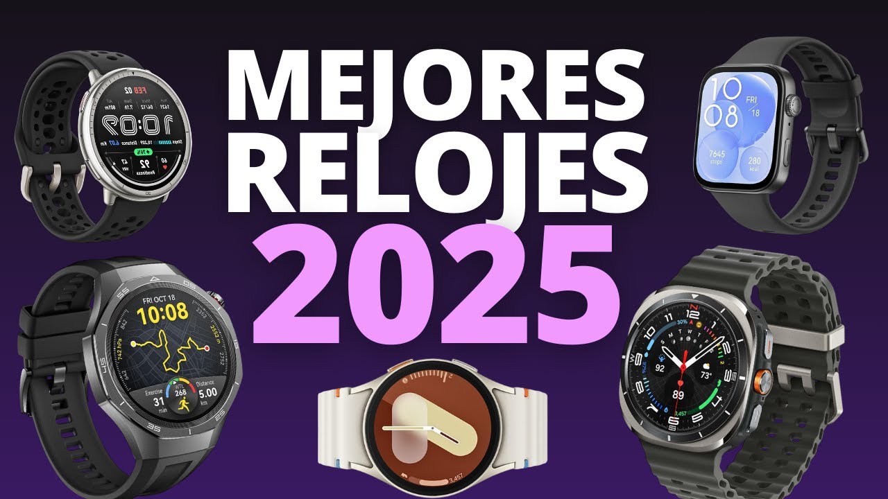 ¡TOP Smartwatch!⌚Mejores Relojes Inteligentes Calidad Precio 2025!!