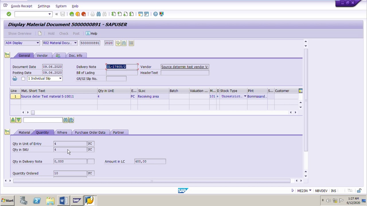 Основы процедуры проверки счетов-фактур SAP MM ECC6/S4 Hana