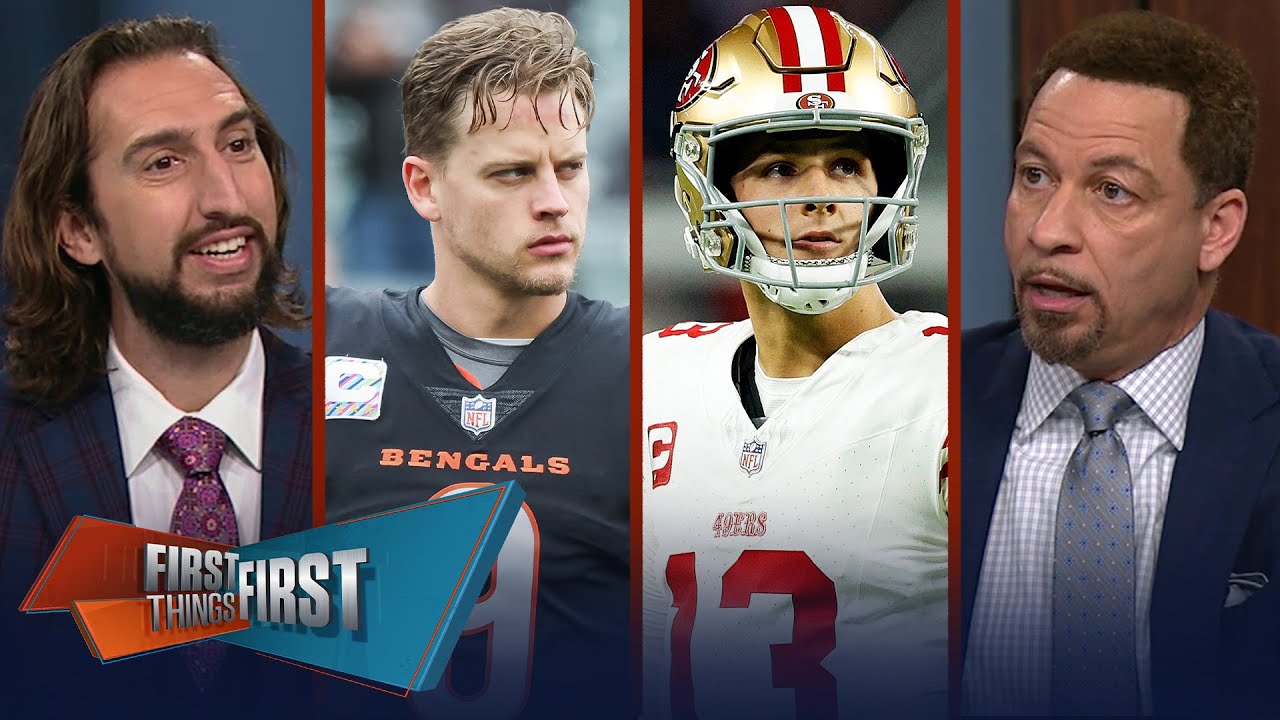 49ers vs Bengals: Purdy in protocol, Darnold ready, Burrow talks identity | NFL | FIRST THINGS FIRST