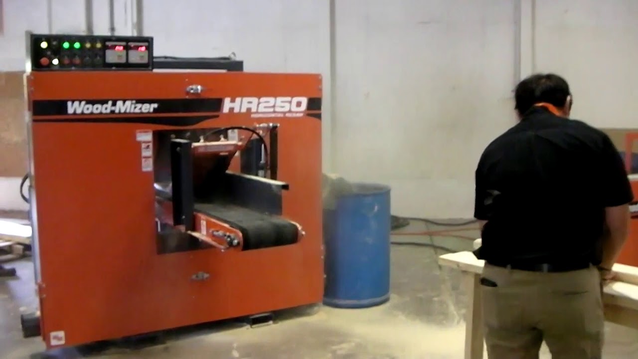 HR250 twin blade resaw from Wood-Mizer
