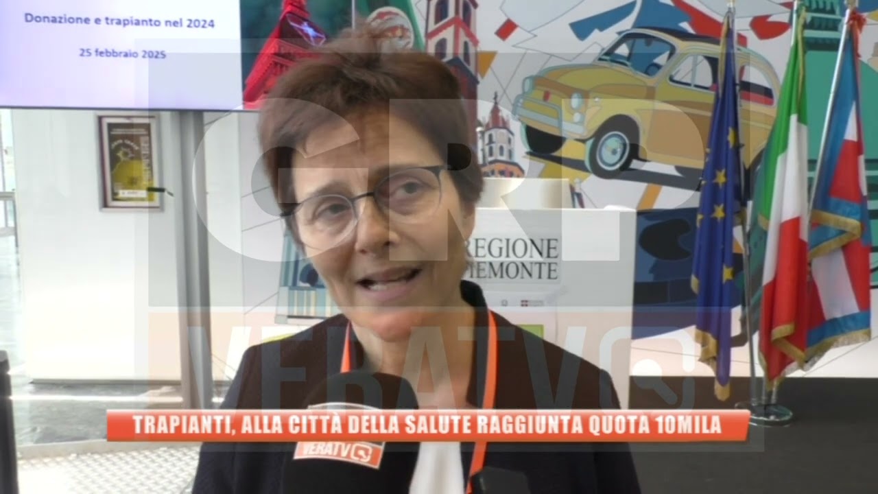 Trapianti, alla Citt&agrave; della Salute raggiunta quota 10 mila