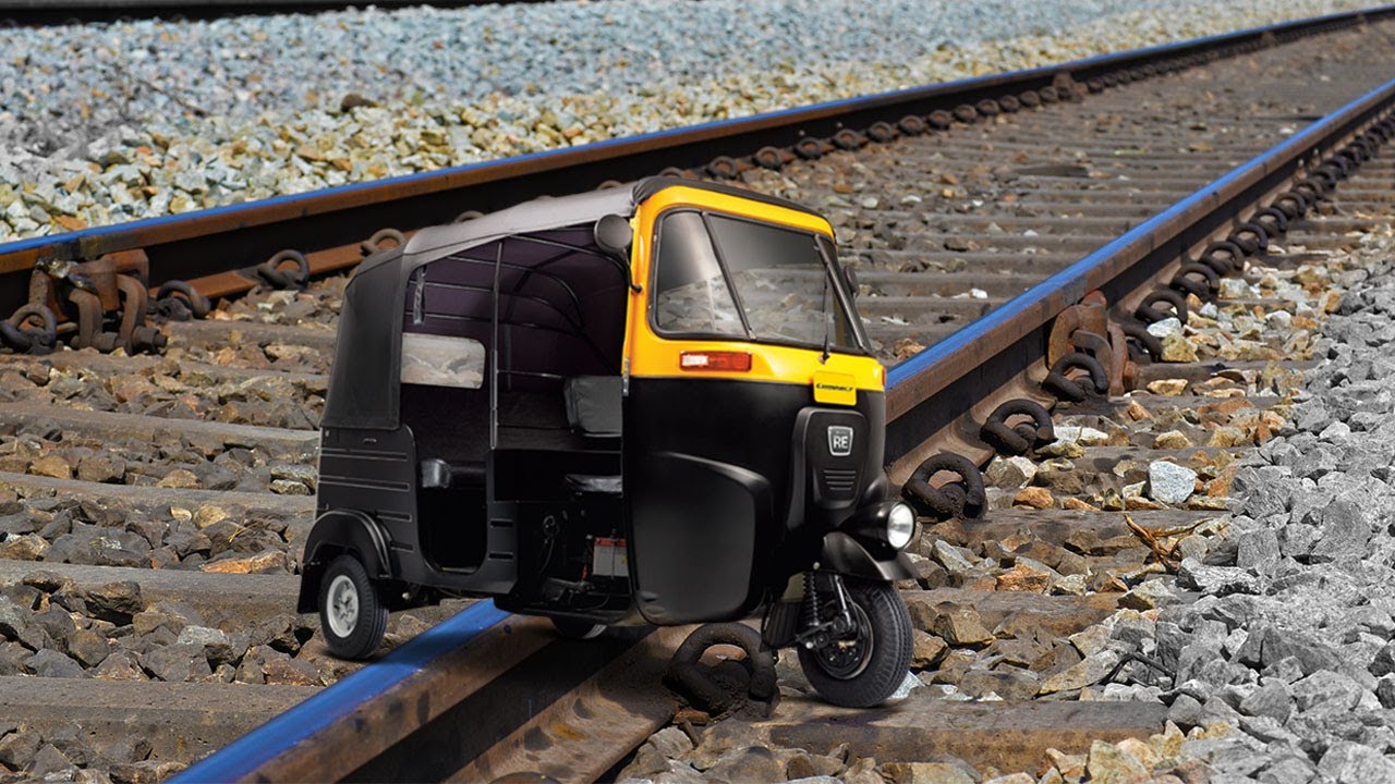 Train Crush Auto Rickshaw EXPERIMENT