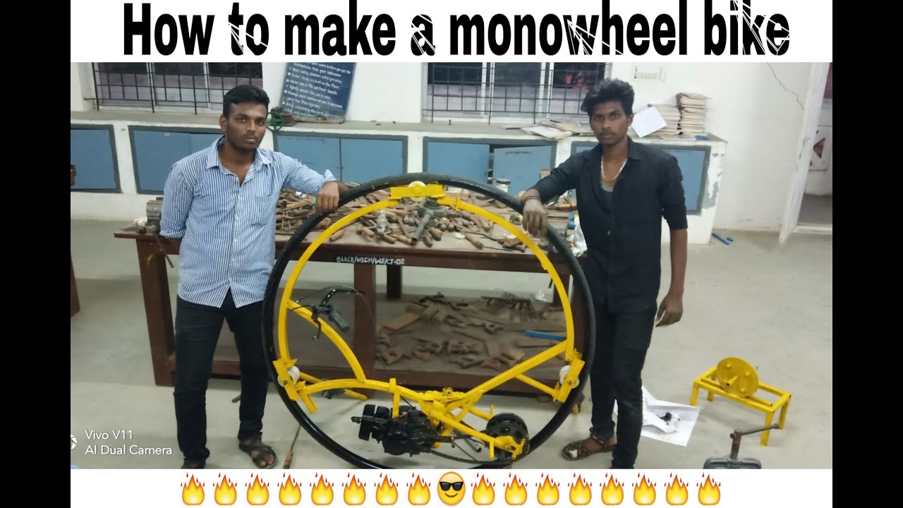 How to make a Monowheel bike