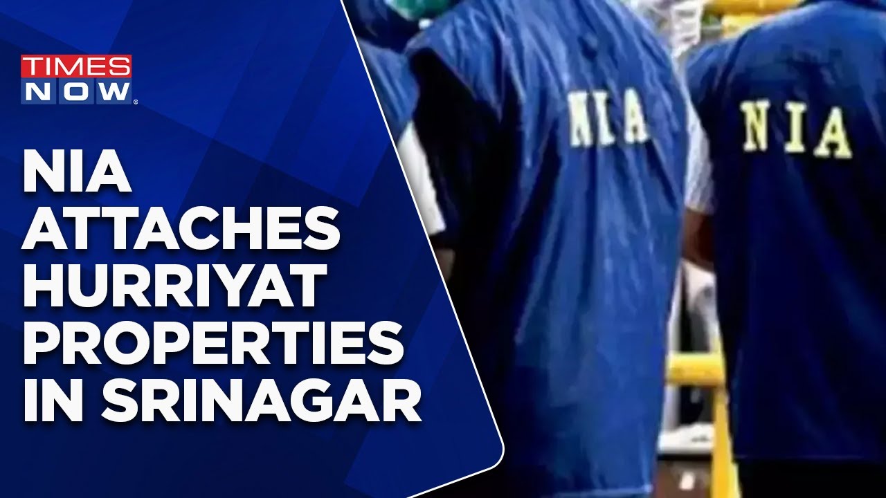 NIA Team Arrives At Hurriyat Office After Delhi Court Orders Attachment | English News | Times Now