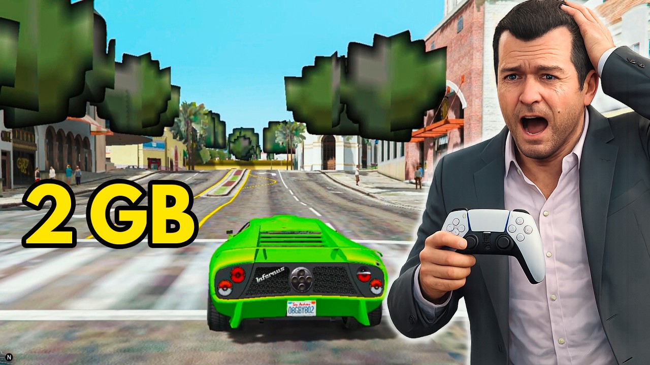 GTA 5, mas tem APENAS 2 GB de tamanho!