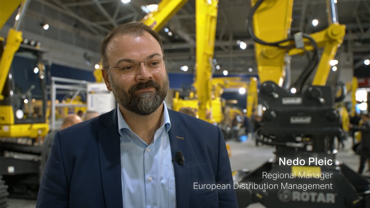 Hydraulikbagger - Komatsu auf der bauma 2022