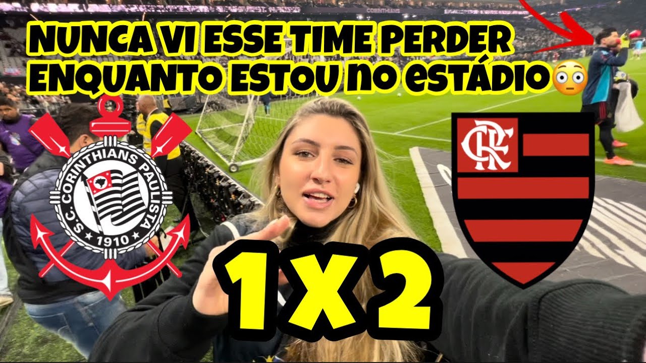 DIRETAMENTE DO CAMPO EU GRAVEI A VIRADAAAA- CORINTHIANS 1 x 2 FLAMENGO