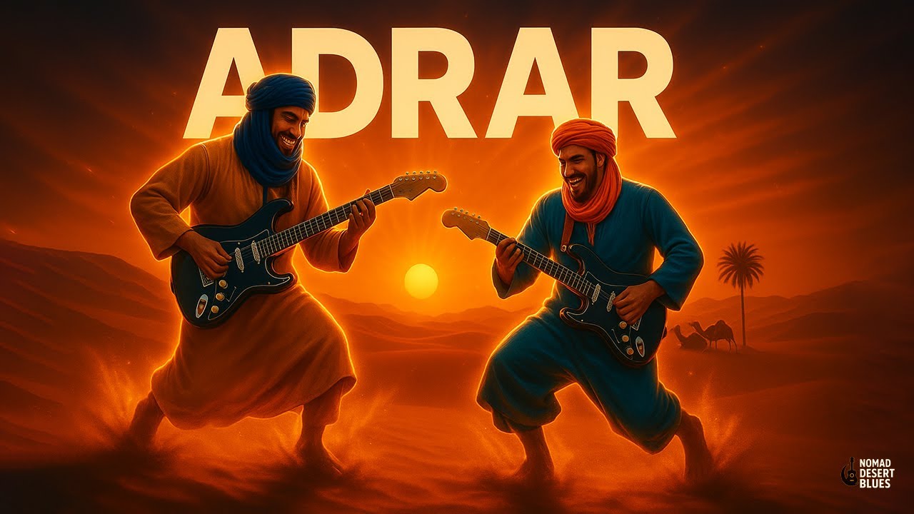 Adrar | Tuareg Desert Blues Guitar &bull; Sahara Desert Soul & Fusion Vibes (Official Audio)