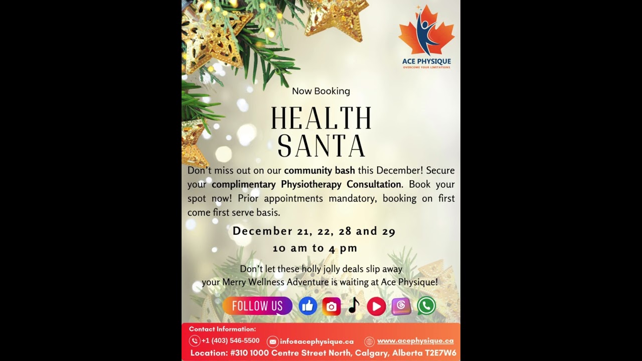 Health Santa is coming to town... 