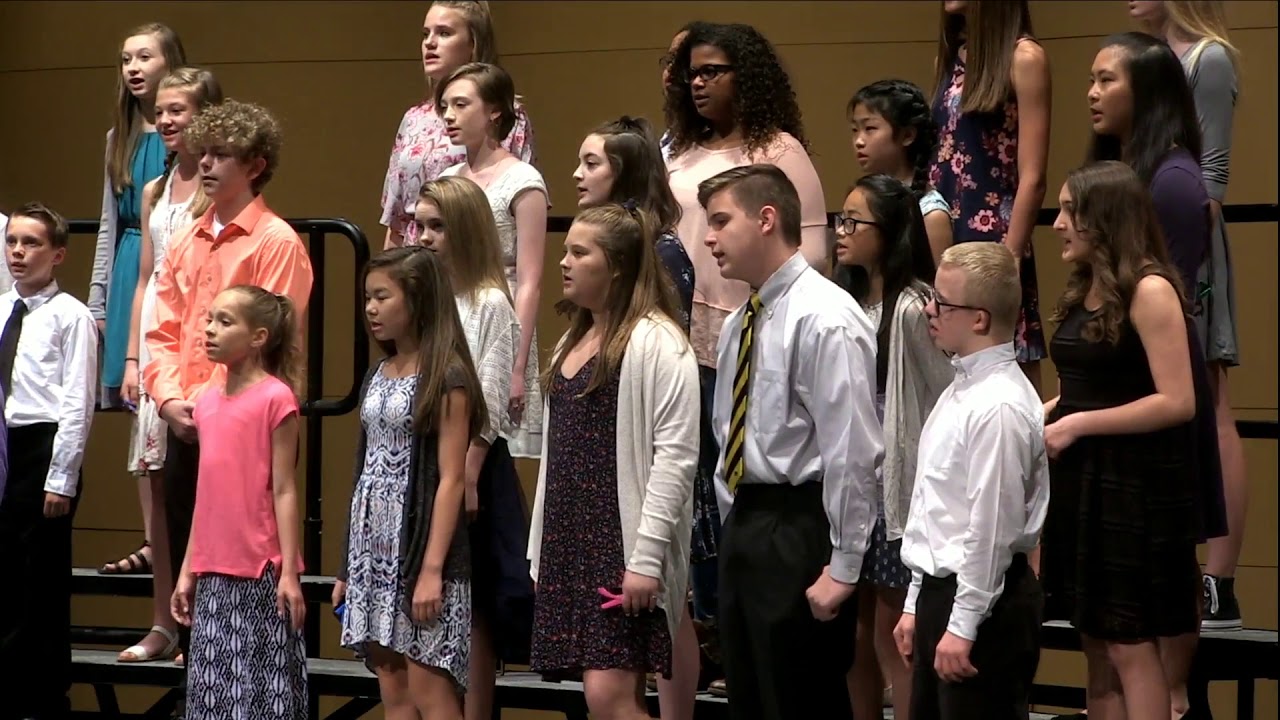 Haslett Middle School Spring Choir - May 17th, 2018