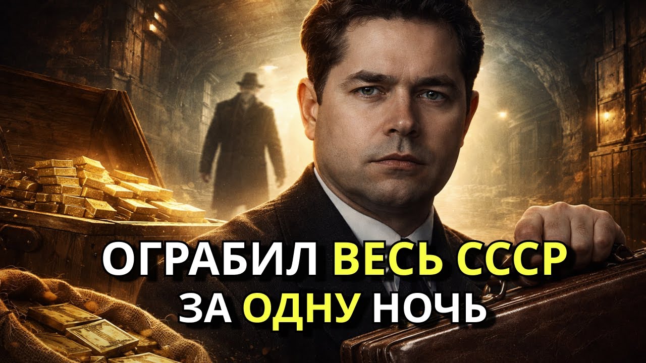 ИСЧЕЗ С МИЛЛИАРДАМИ! САМАЯ ГРОМКАЯ КРАЖА ЗОЛОТА В СССР!