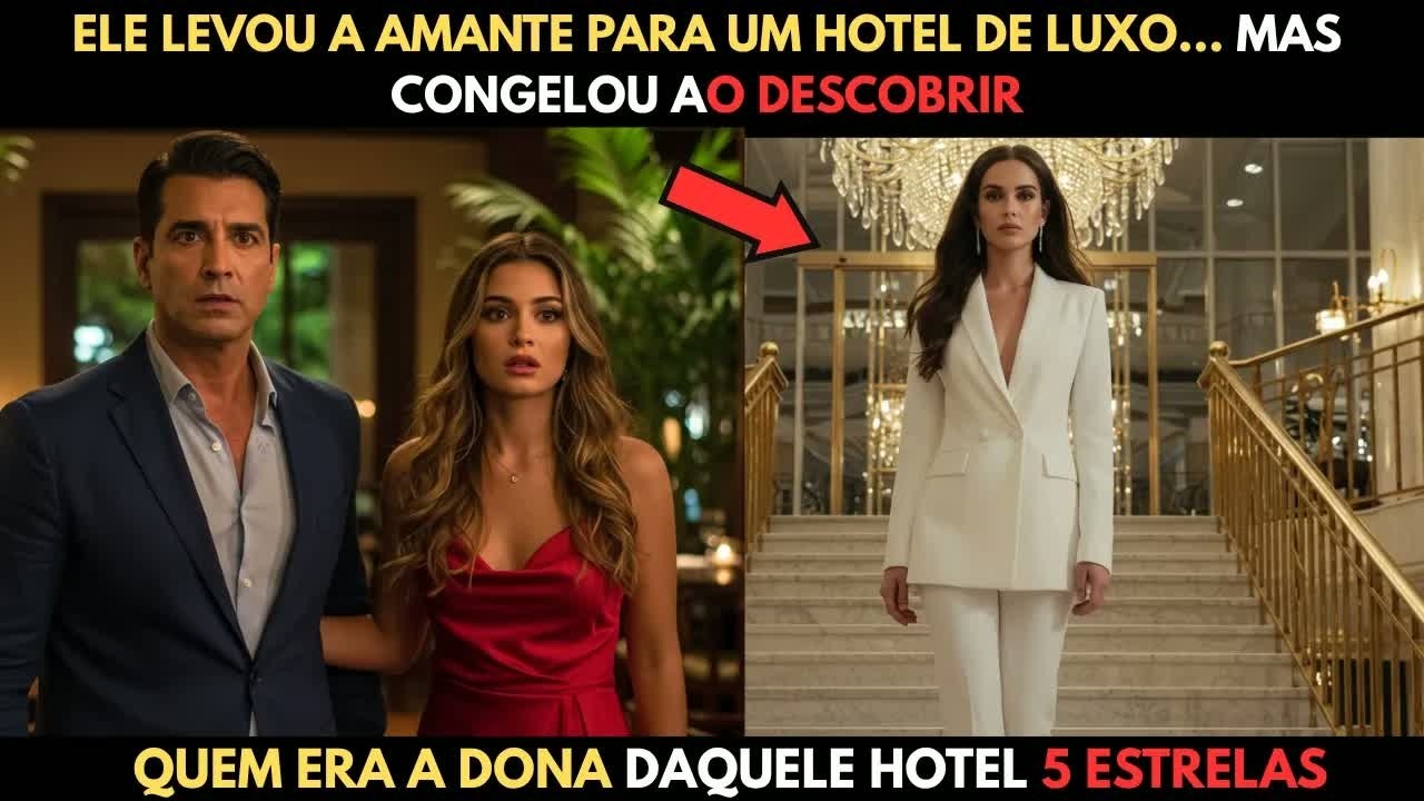 ♥️ELE SE HOSPEDOU EM UM HOTEL 5 ESTRELAS COM A AMANTE — MAS CONGELOU AO DESCOBRIR QUE O HOTEL ERA DE