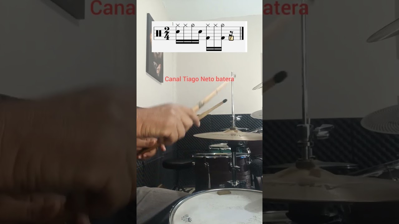 como tocar forr&oacute; na bateria#dicas #bateria #explore #drummer #drums #shorts#gosprl#auladebateria
