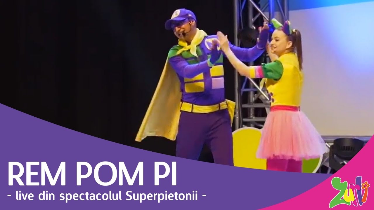 Gașca Zurli - Rem Pom Pi (live din spectacolul #Superpietonii) #gascazurli #cantecepentrucopii