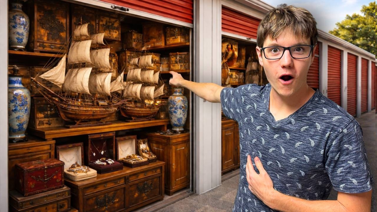 TWO LOADED JEWELRY BOXES!! I BOUGHT A $3000 ABANDONED STORAGE UNIT!!