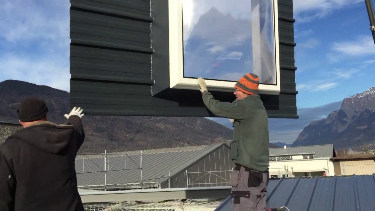 Kingspan dome built-in rooflight installation video