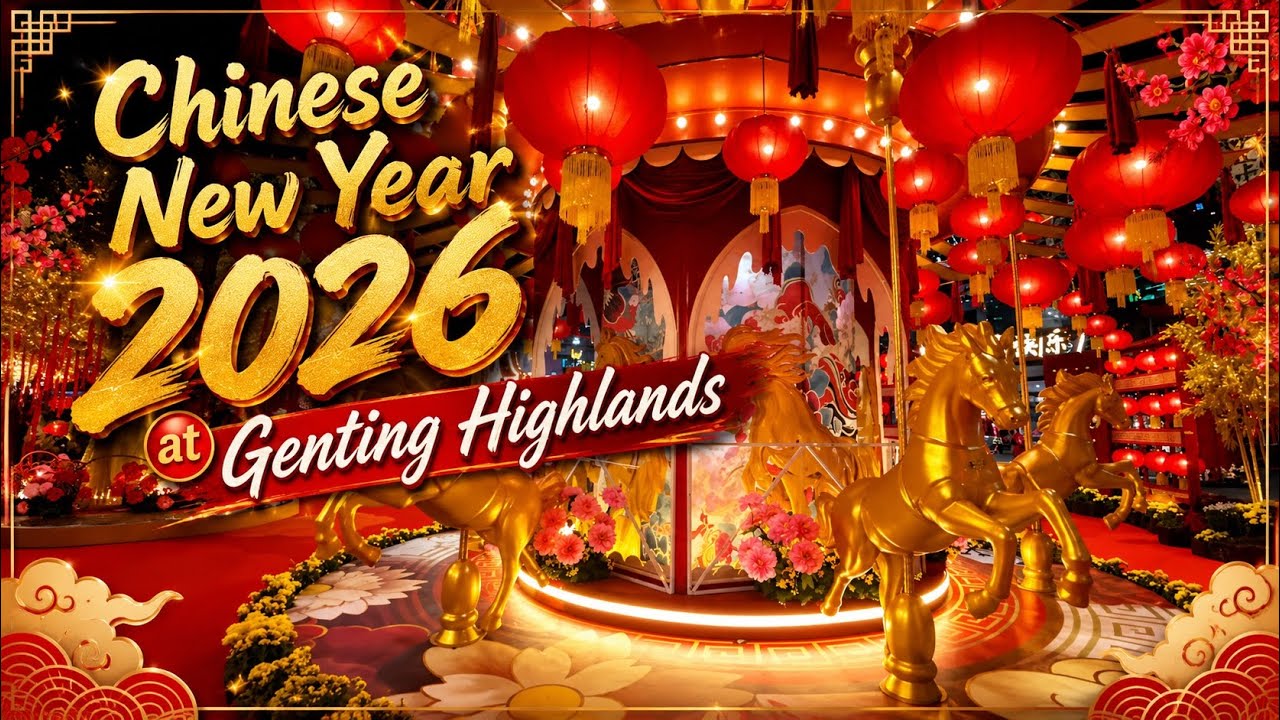 Chinese New Year 2026 - Genting Highlands Sky Avenue Walkaround Tour