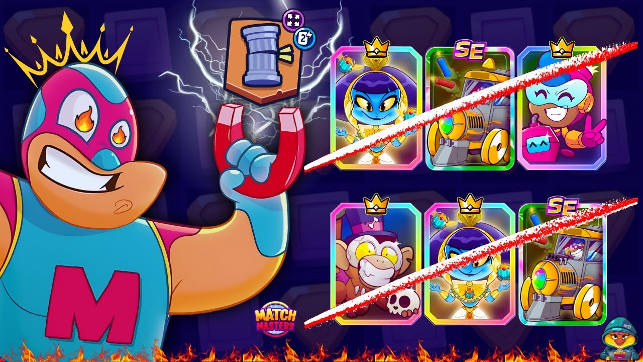 DIAMOND EL MAGNETO DESTROY PREMIUM BOOSTERS | Match Masters Crazy Columns+ Super Sized+ Super Sprint