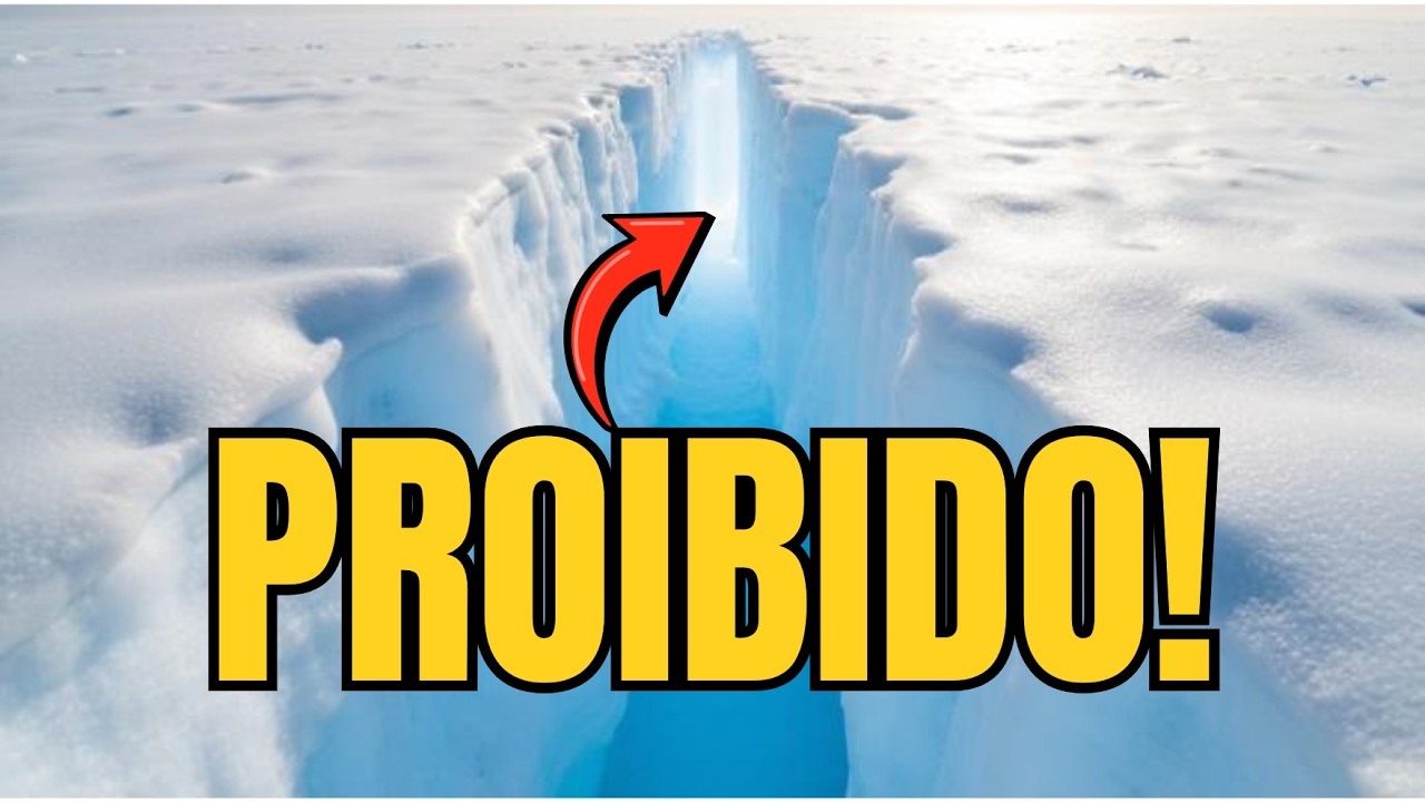 O Que Est&atilde;o Escondendo Debaixo do Gelo da Ant&aacute;rtida? 🚫❄️