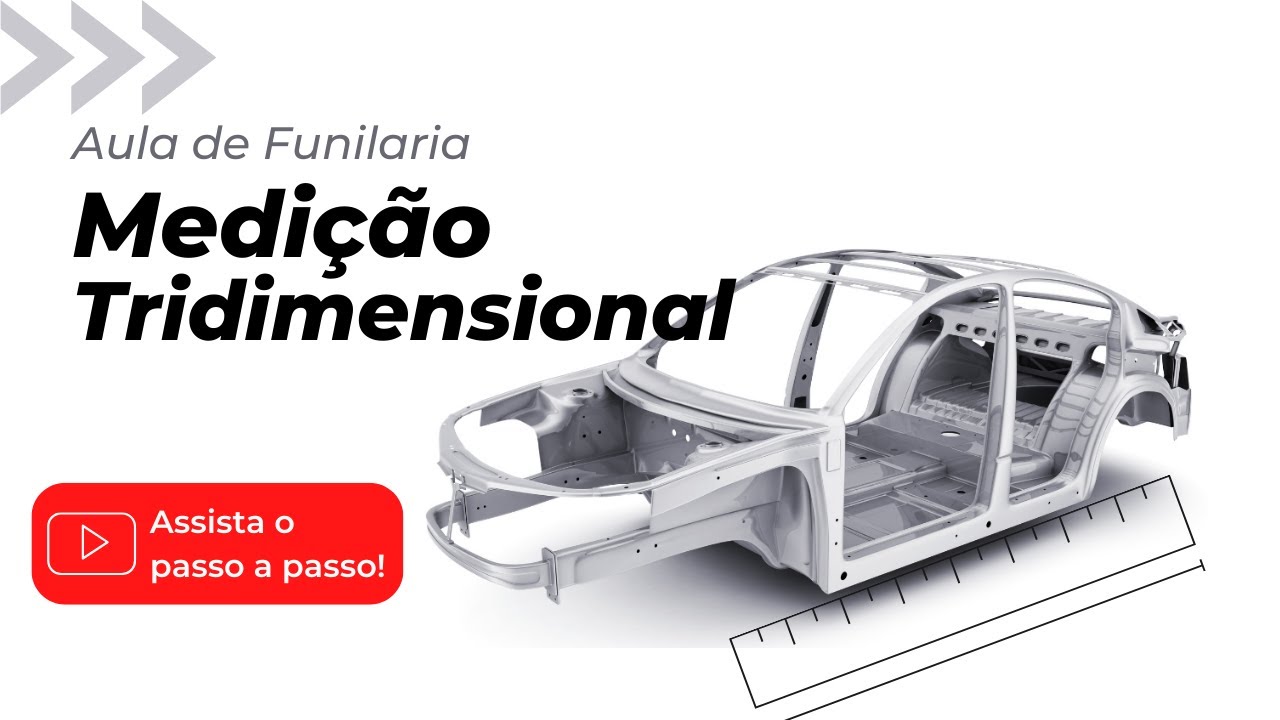 Medição de Carroceria - Aula de alinhamento técnico (monobloco automotivo) | Oficina de Primeira