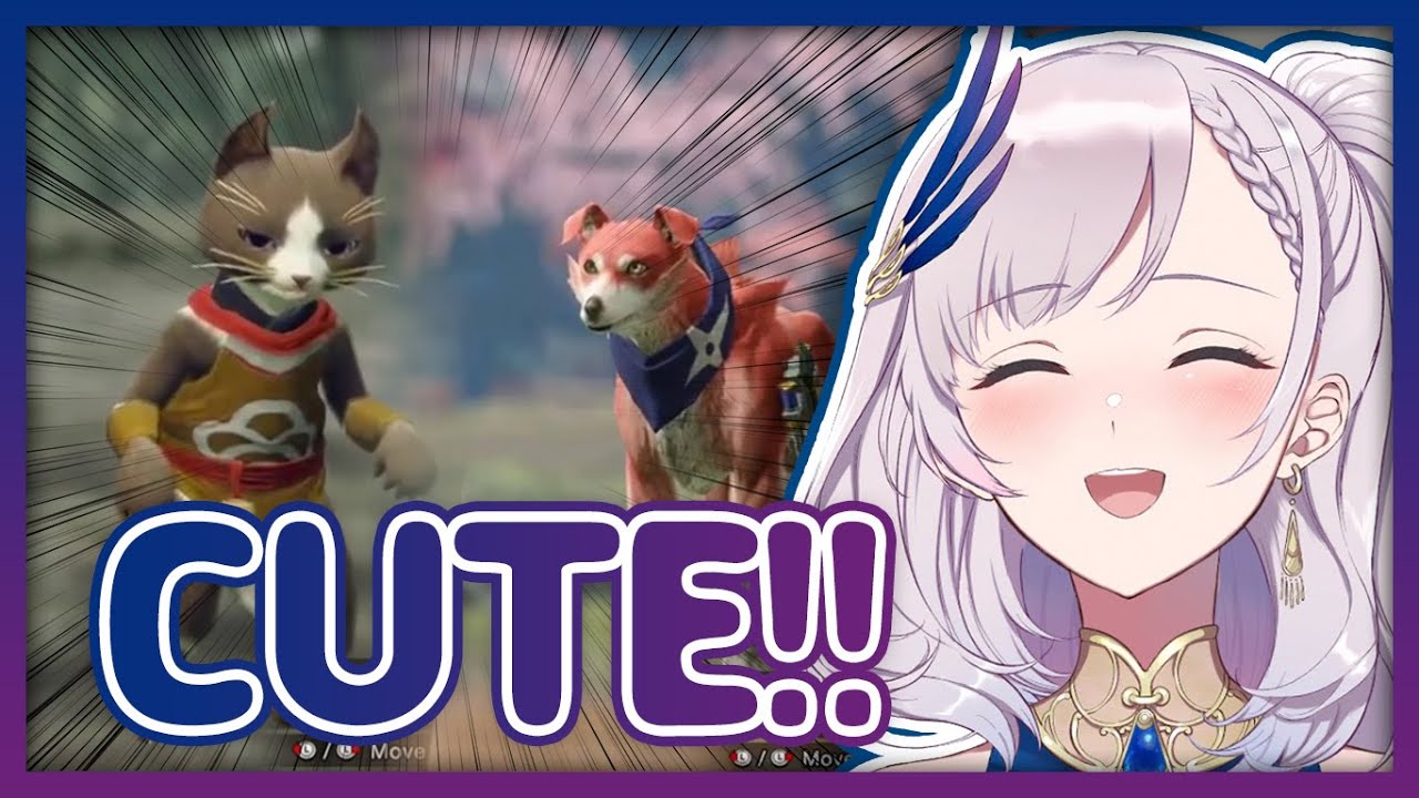 Reine being extremely adorable for 3 minutes and 15 seconds straight