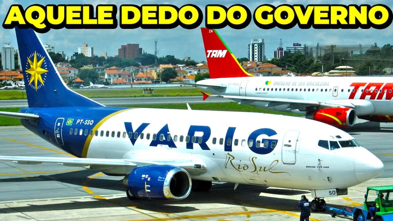 Como a aviação BRASILEIRA era BIZARRA