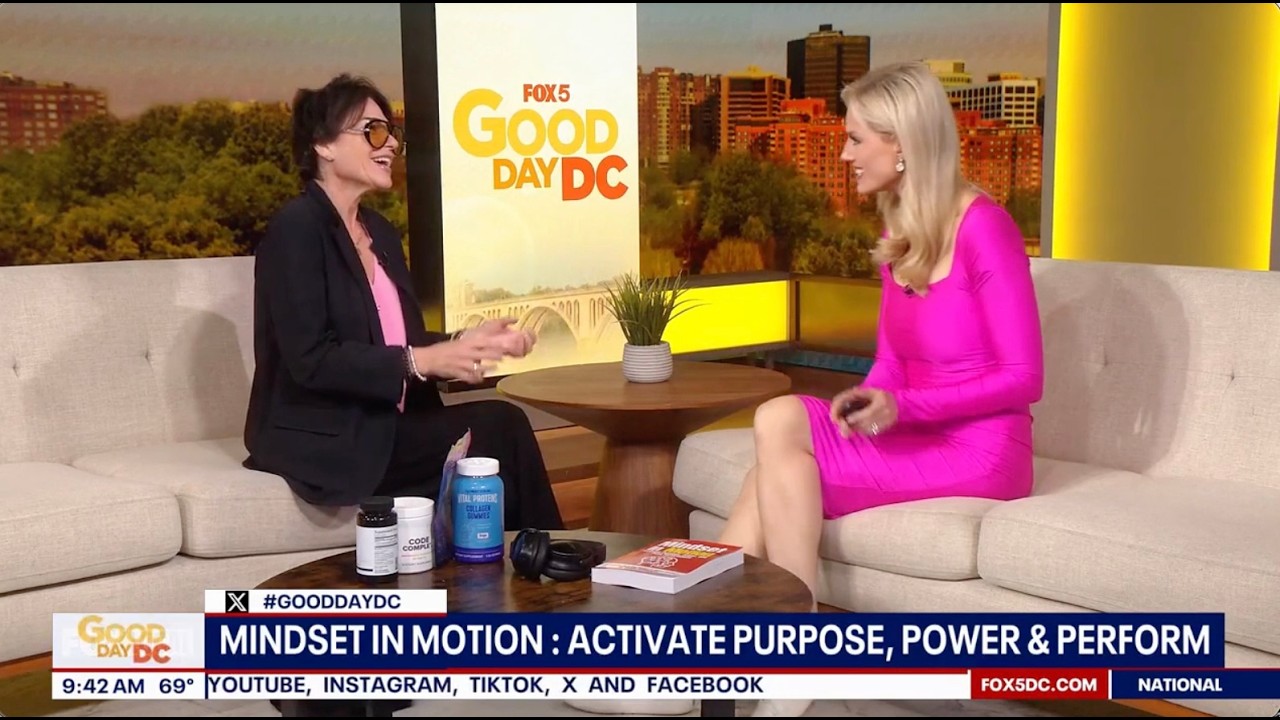 FOX 5 DC Morning Show: Mindset In Motion Author Debbi DiMaggio shares 3-Step Lock In Morning Routine