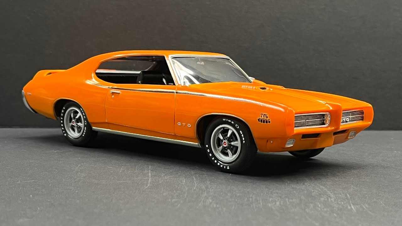 The Revell 69 Pontiac GTO Build Finale.  What a great kit!!!