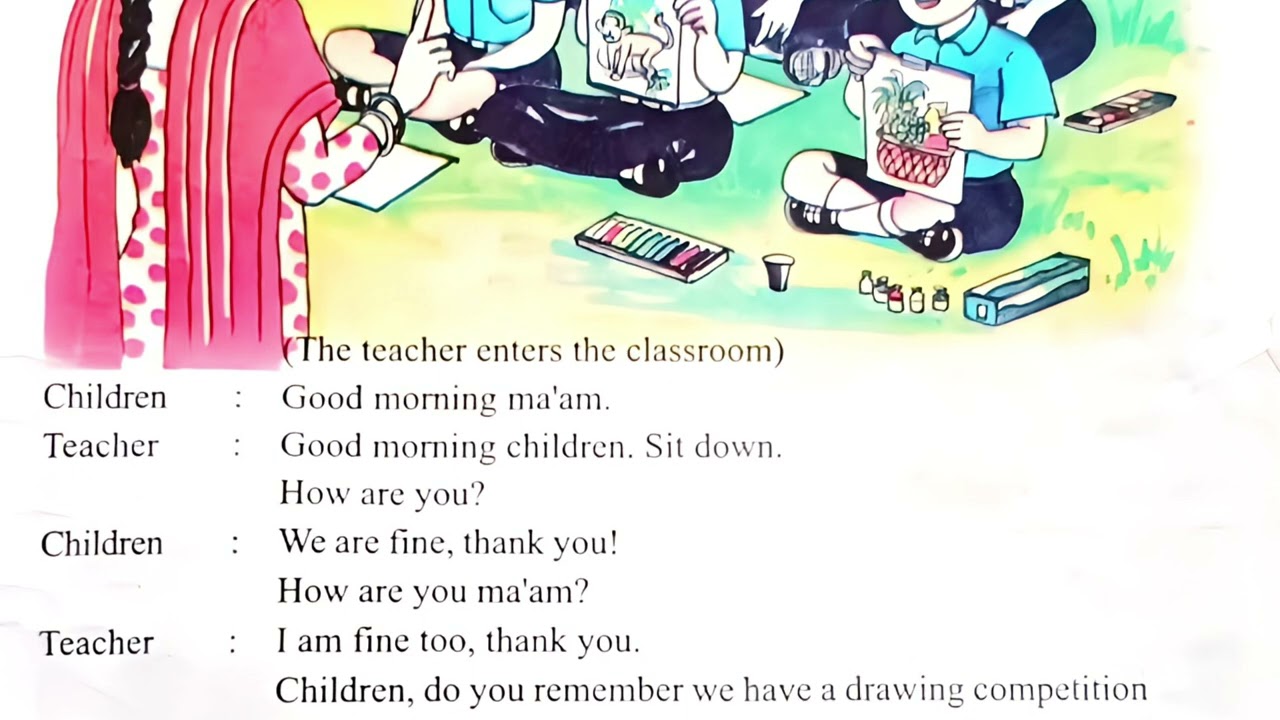 Class 4 Spring Lesson2 Drawing Competition कक्षा4 स्प्रिंग पाठ2 ड्राइंग कॉम्पटीशन #education​