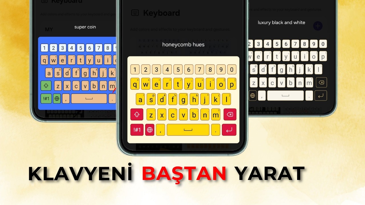Samsung Klavyeni Tamamen Özelleştir! (Renk + Efekt + Gizli Özellik)
