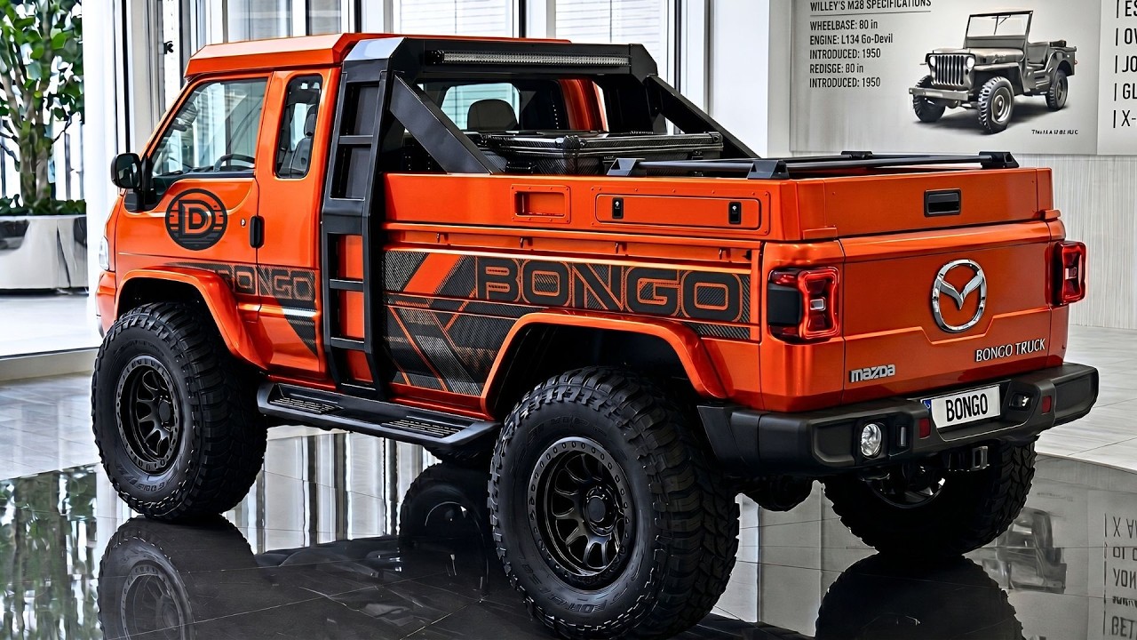 🔥 Goodbye Carry Pickup The Rumored 2026 Mazda Bongo Truck Looks Like A Tiny Ford F Series!