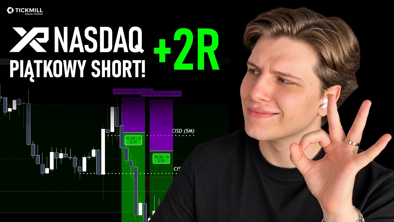 Klasyczny piątkowy FAKE NA NASDAQ (2X SHORT)
