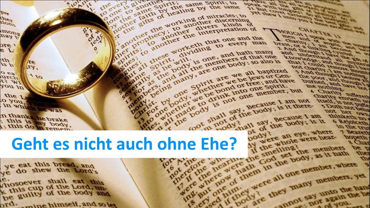 Geht es nicht auch ohne Ehe? - Wilhelm Busch