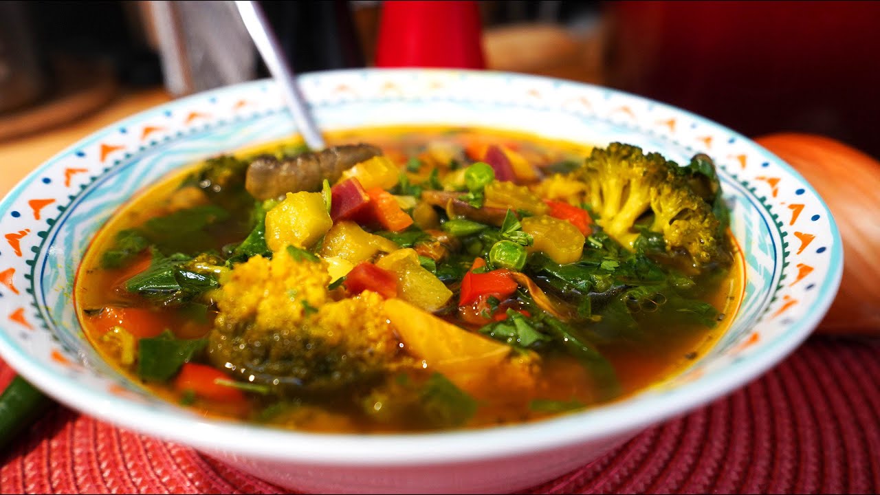 🍲 Supă de Legume pentru slăbit 🥗 Arde Grăsimea de pe Burtă (de post/vegană) 🥕 Șef Paul Constantin