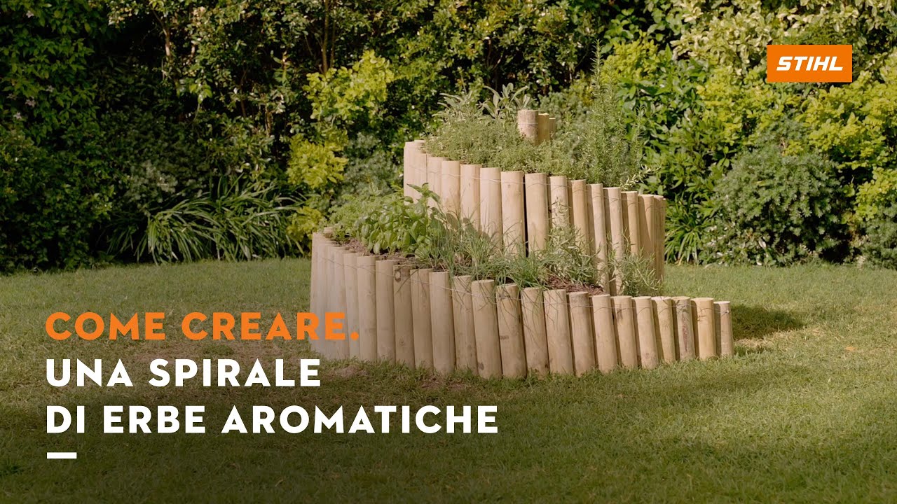 Tutorial: come creare una spirale di erbe aromatiche