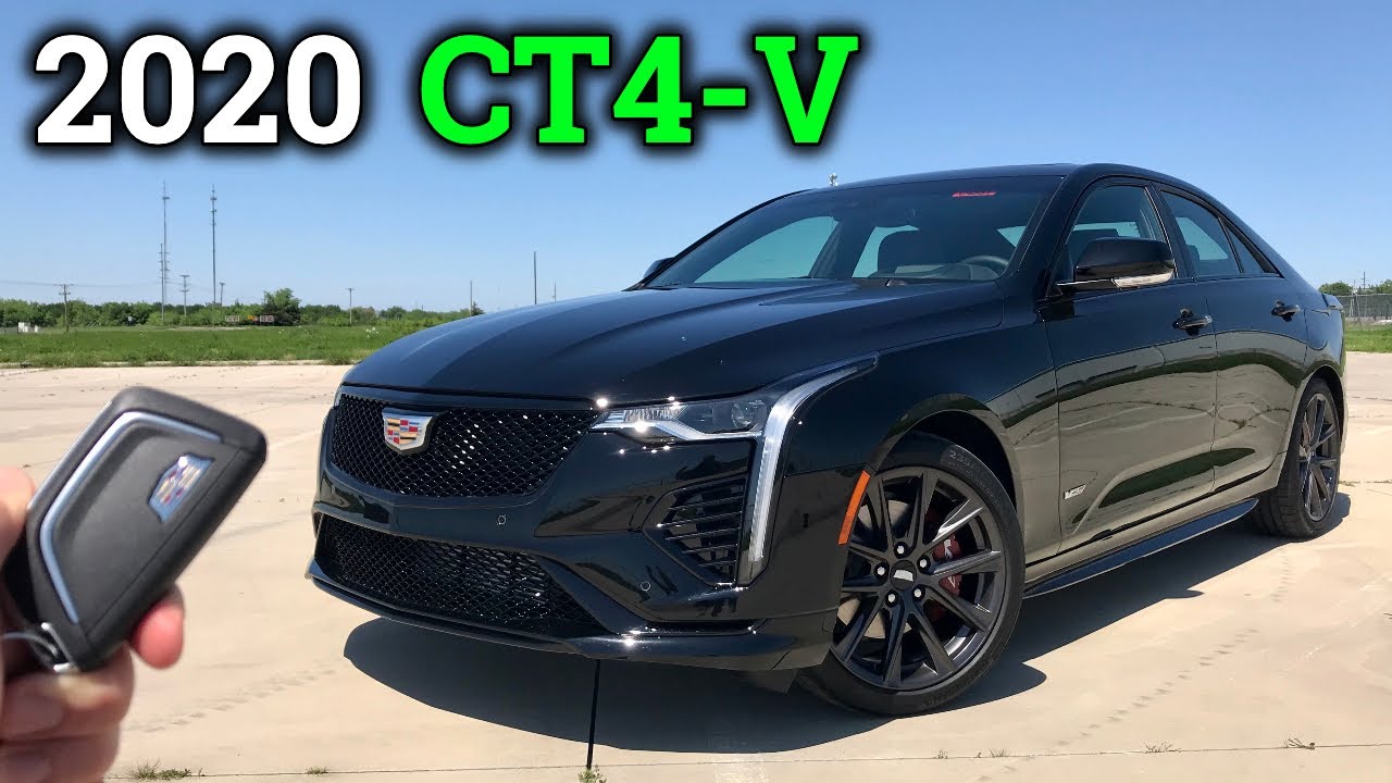 2020 Cadillac CT4-V | Caddy's Small Sedan w/Swagger!