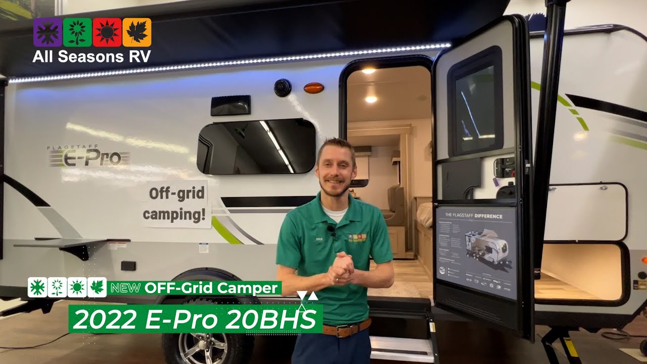 OFF-Grid Camper Flagstaff E-Pro 20BHS with Power Package