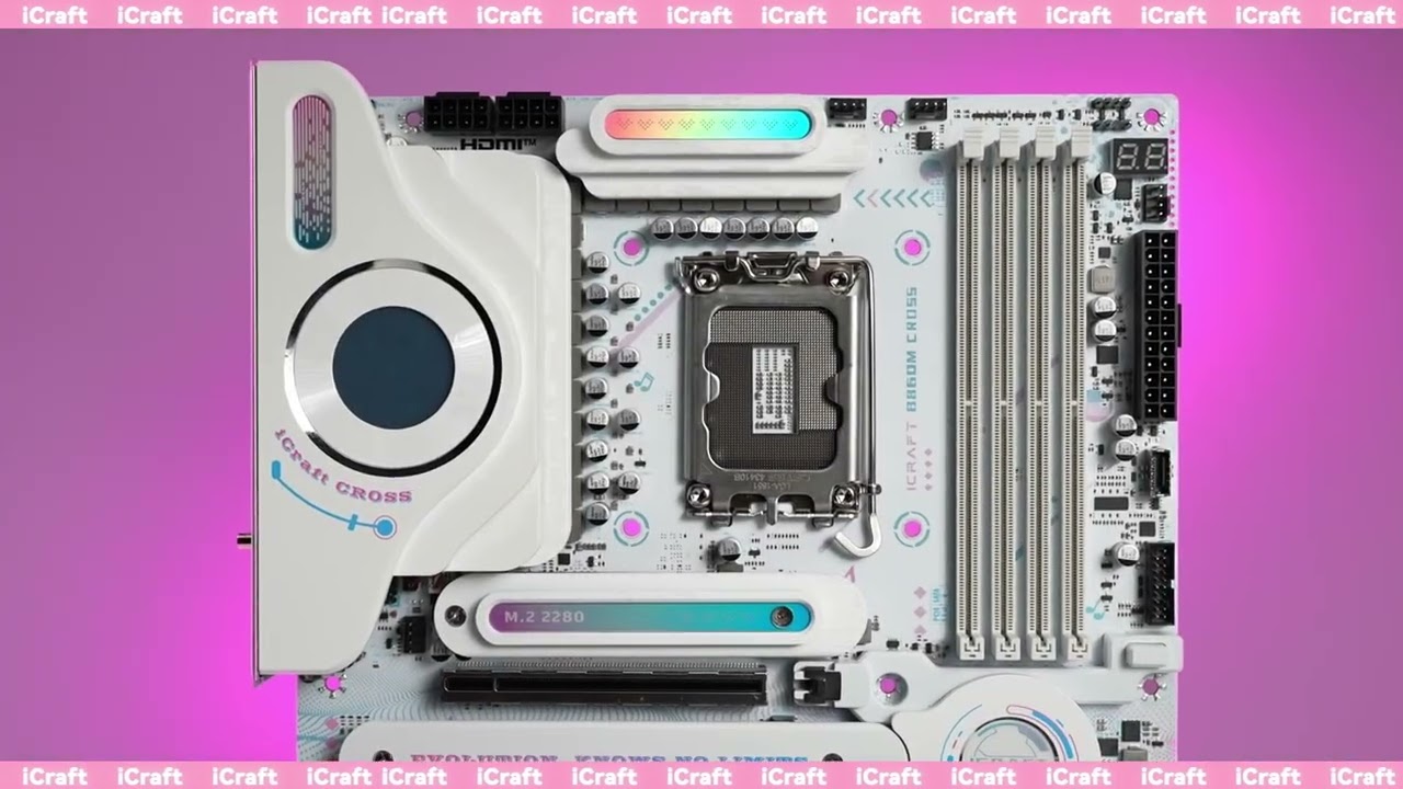 COMPUTEX 2025-MS iCraft B860M CROSS