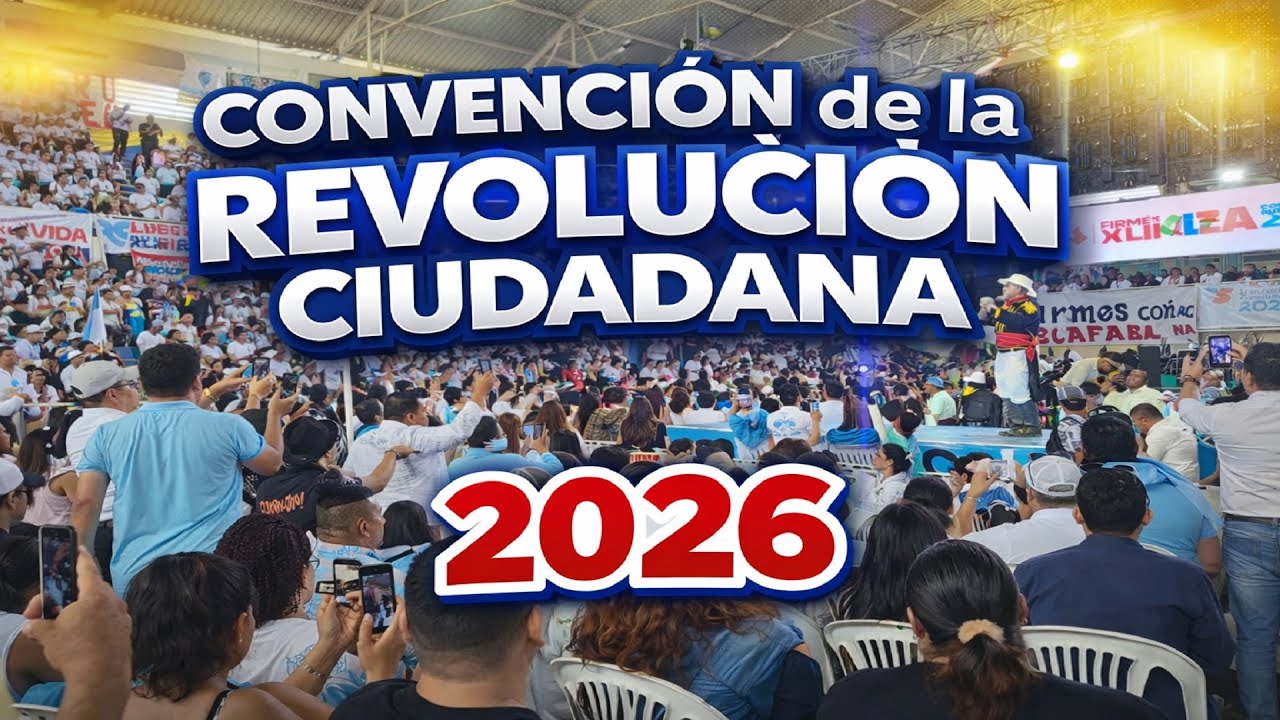 Rafael Correa en la Convención RC 2026