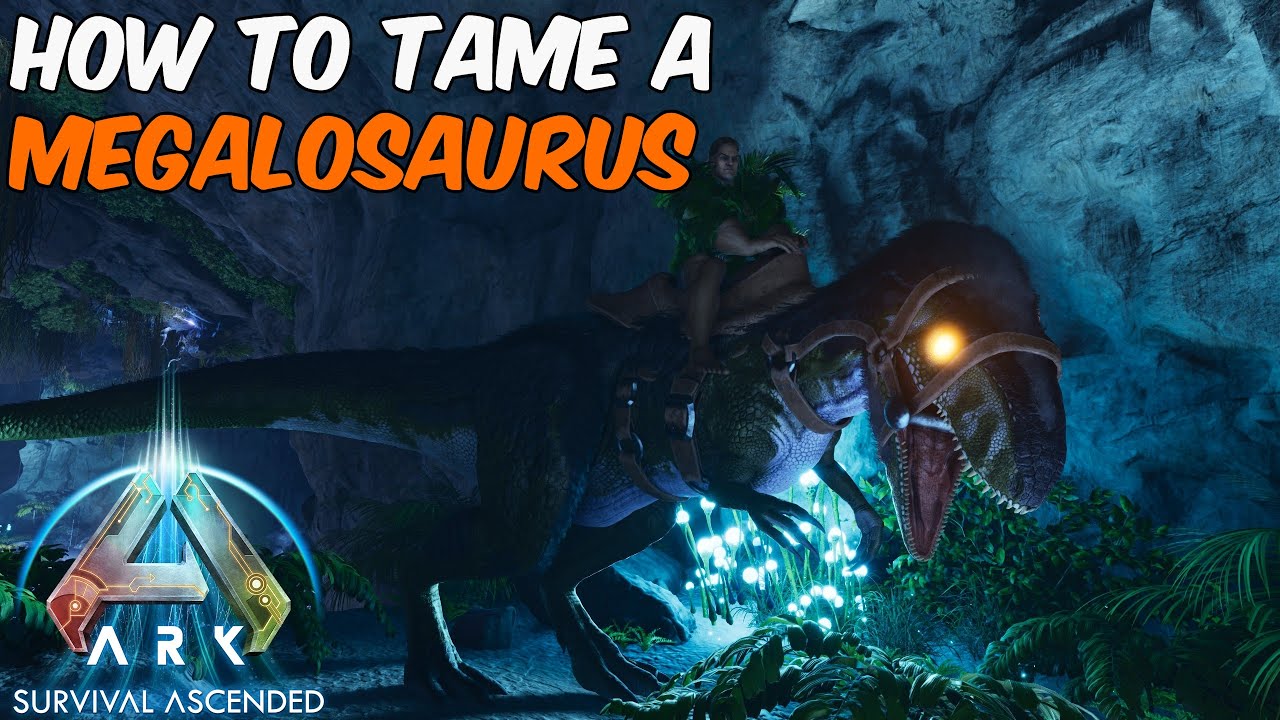 How To Tame a Megalosaurus in ARK Survival Ascended | Aberration Taming | Day & Night Taming!
