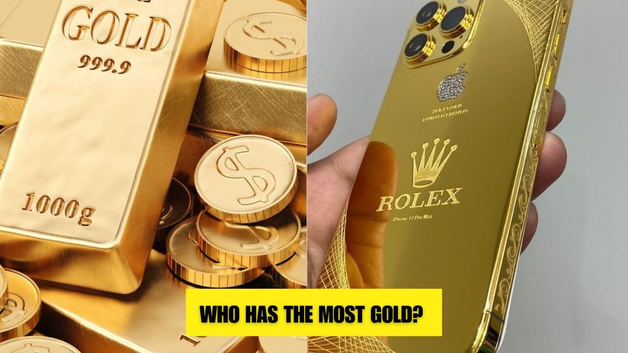 💰The Countries With the Most Gold in the World