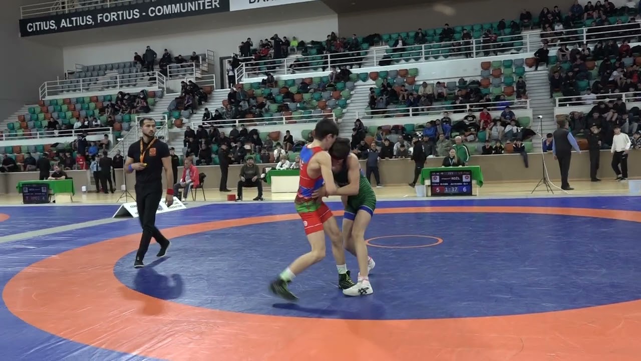 1/8 final GR - 48 kg: Əjdər Rzalı - Ülvü Bayramov