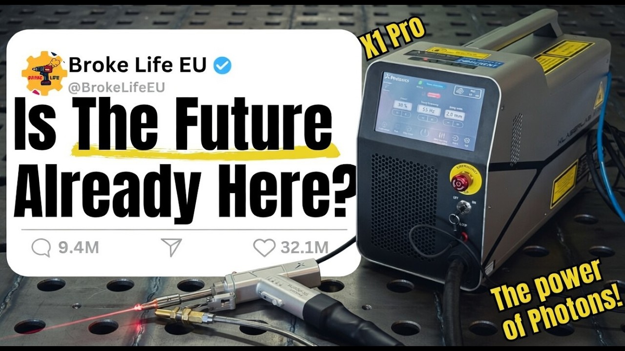 ЛАЗЕРНЫЙ СВАРОЧНЫЙ АППАРАТ! Подойдёт ли новичку? Обзор XLaserLab X1 Pro