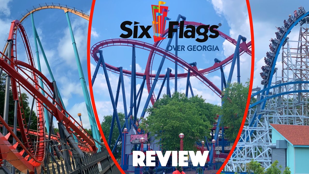 Six Flags Over Georgia Review! - Pretpark bomvol achtbanen in Atlanta