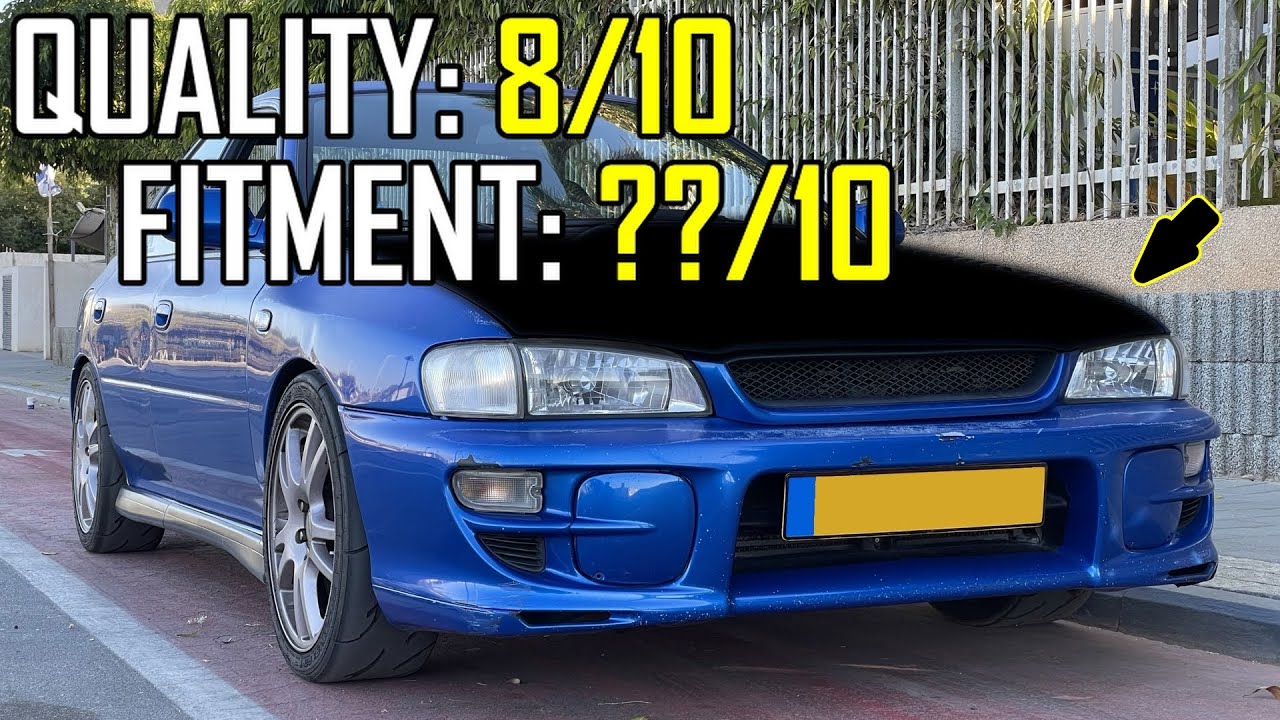 The GC8 gets a Carbon fiber bonnet