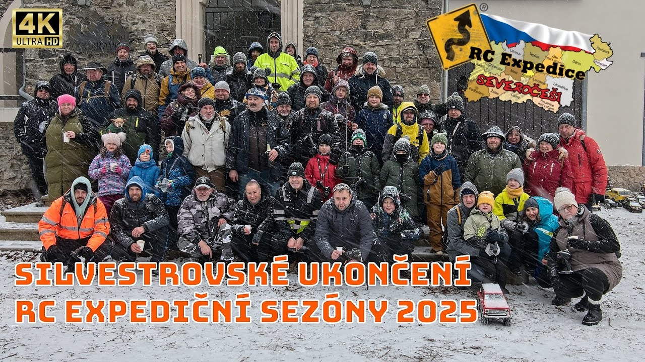 Doubravka 31.12.2025-RC Expedice Severočeši #rcoffroad #rccar #rccrawler #offroad #automobile