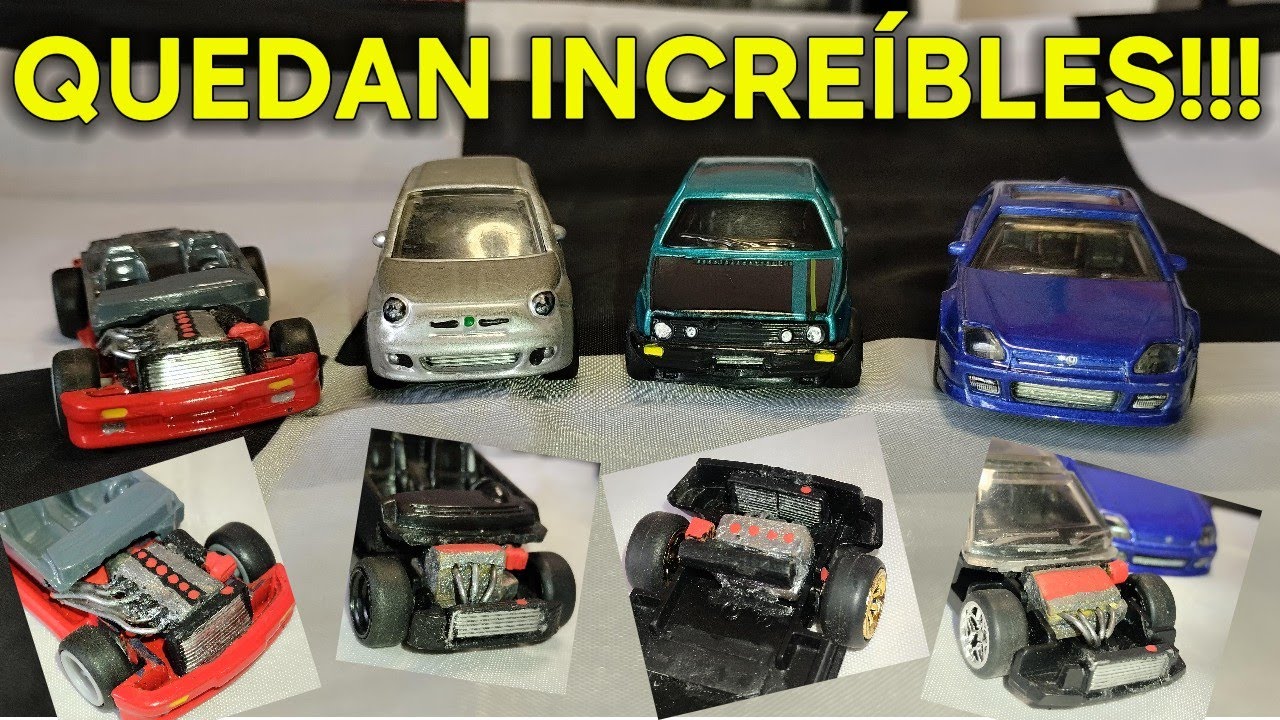 🤑 HAZ DINERO RADIADOR INTERCOOLER para los Hot Wheels con MATERIALES CASEROS!!!