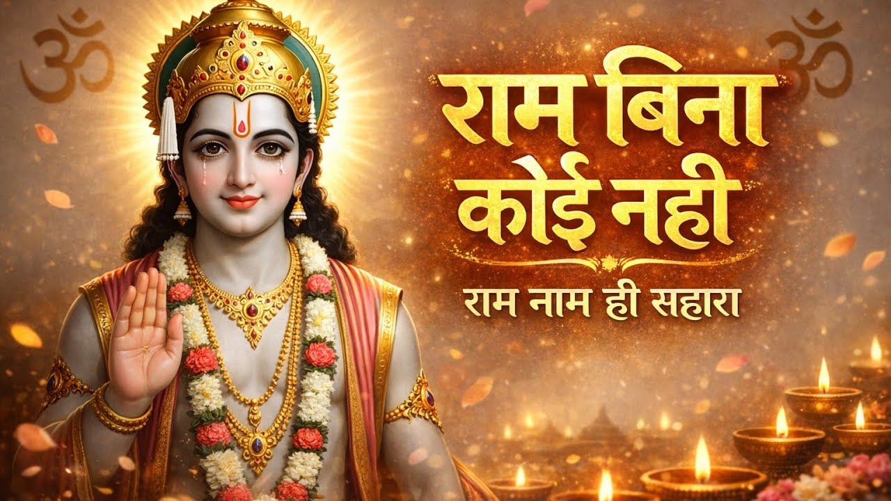 राम बिना कोई नहीं 🙏 | Ram Bina Koi Nahi | Heart Touching Ram Bhajan | Ram Naam Jap