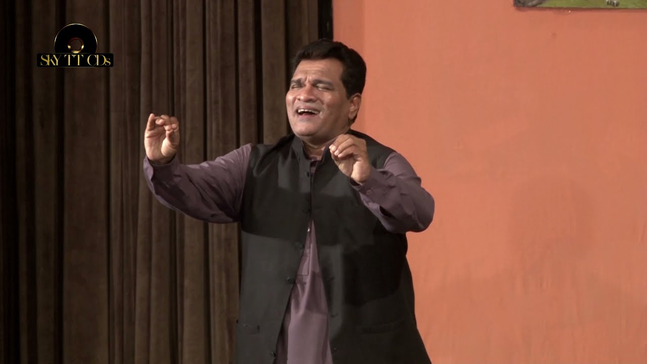 Nawaz Anjum Performance  || SKY TT CDs Record (USA) || Stage Drama Comedy Clips 2021